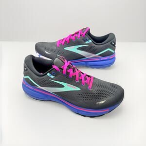 Brooks Ghost 15 ‘Black/Pink/Aruba’ Running Shoes Athletic Women’s Size 10 US